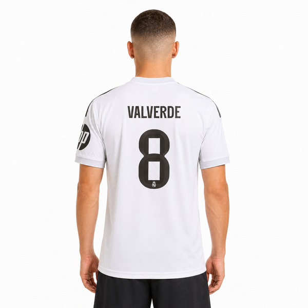 REAL MADRID 25/26 HOME VALVERDE JERSEY #8