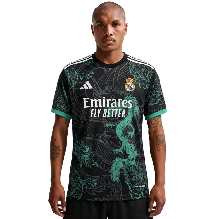 REAL MADRID 25/26 SPECIAL EDITION AUTHENTIC BLACK JERSEY