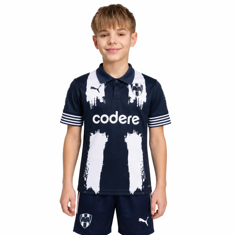 CF MONTERREY 26/27 HOME KIDS KIT