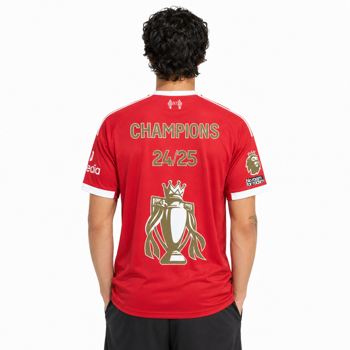 LIVERPOOL 25/26 HOME CHAMPIONS 24/25 GOLD TROPHY JERSEY