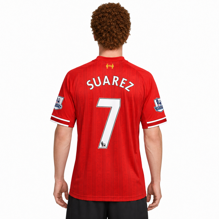 LIVERPOOL 13/14 RETRO HOME LUIS JERSEY SUAREZ #7