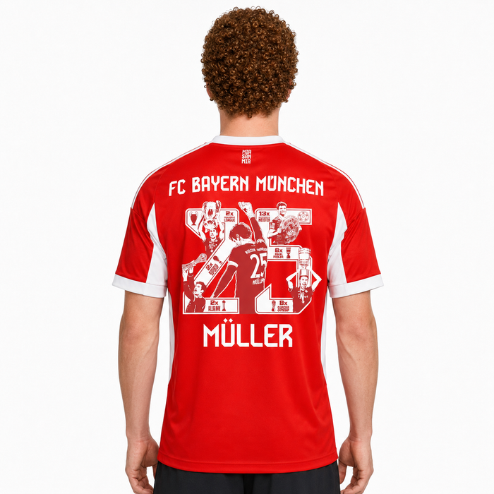 BAYERN MUNICH 25/26 SPECIAL EDITION HOME MÜLLER AUTHENTIC JERSEY