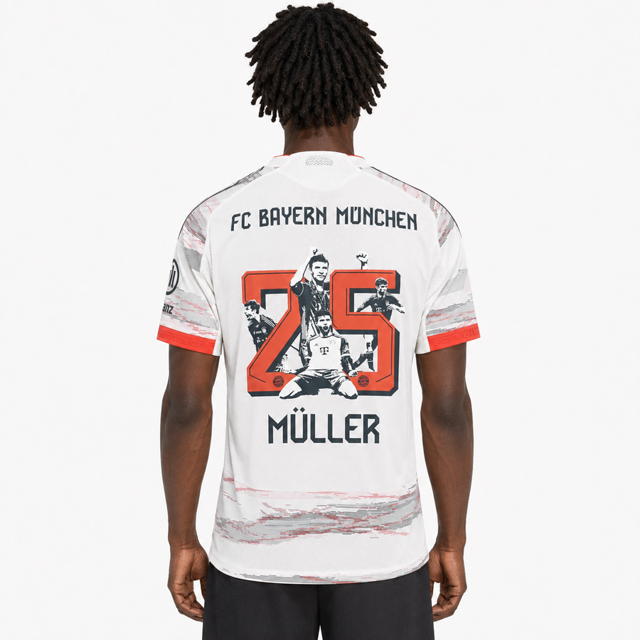 BAYERN MUNICH 25/26 SPECIAL EDITION AWAY MÜLLER JERSEY