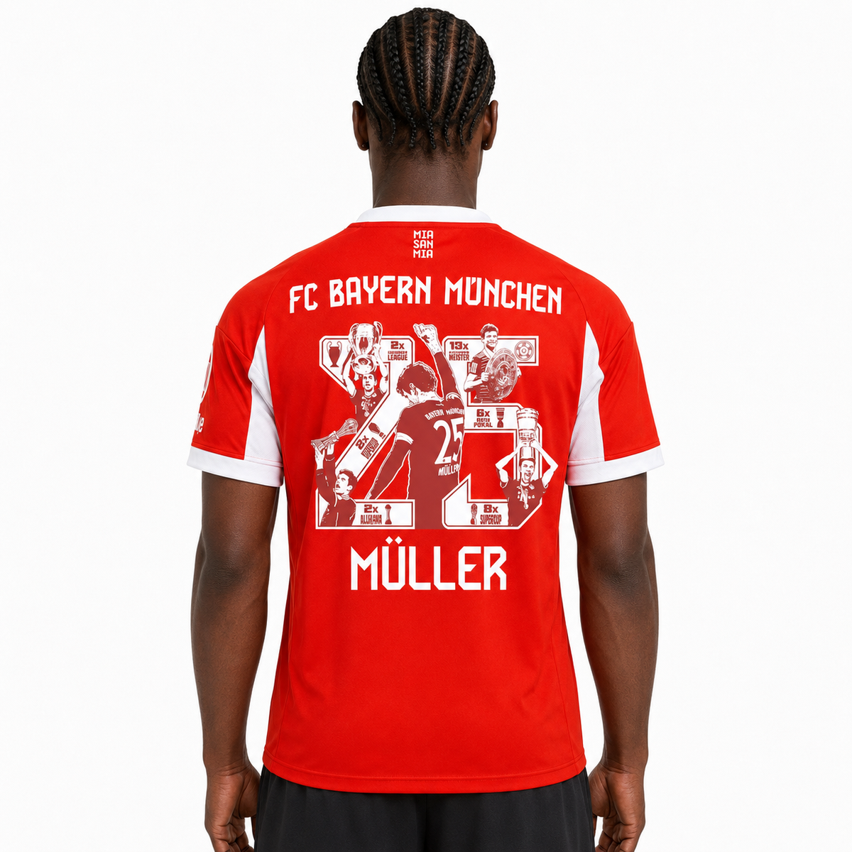 BAYERN MUNICH 25/26 SPECIAL EDITION HOME MÜLLER JERSEY