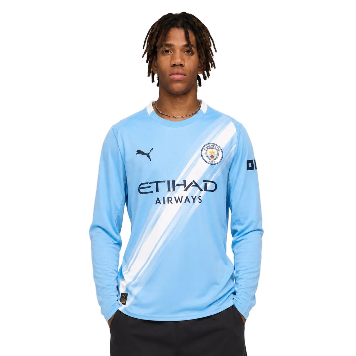 MANCHESTER CITY 25/26 HOME LONG SLEEVE AUTHENTIC JERSEY