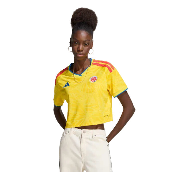 COLOMBIA 26 WOMEN CROPPED WORLD CUP JERSEY