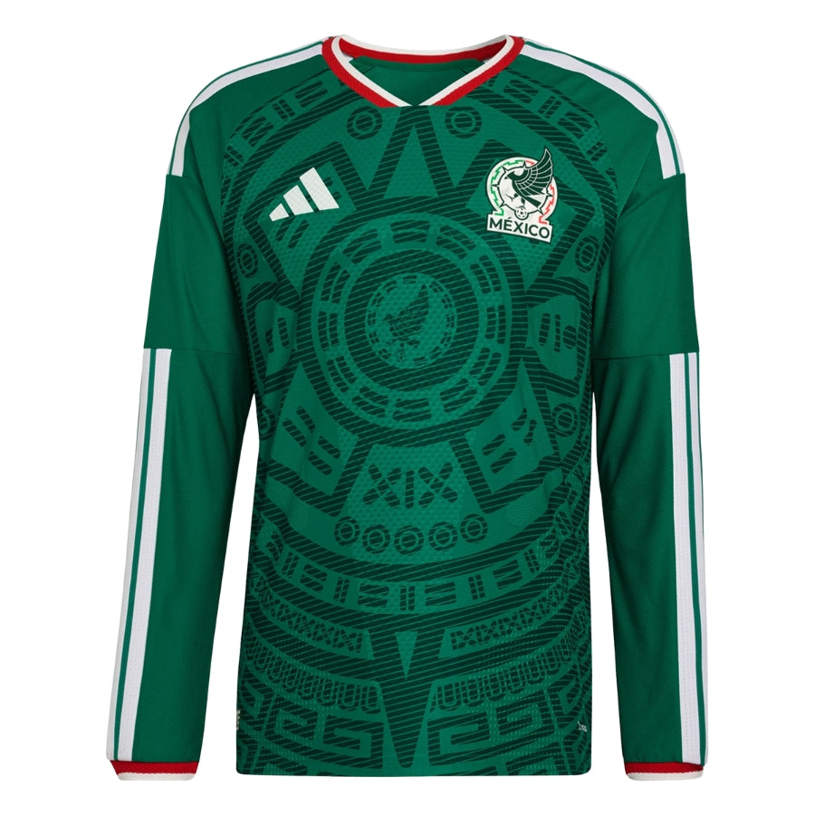 MEXICO 26 HOME LONG SLEEVE AUTHENTIC WORLD CUP JERSEY