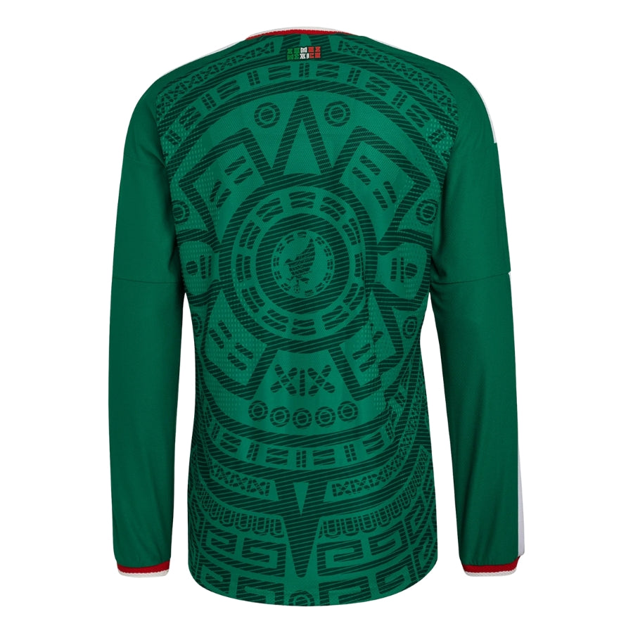 MEXICO 26 HOME LONG SLEEVE AUTHENTIC WORLD CUP JERSEY