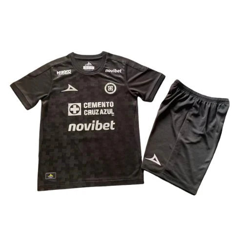 CRUZ AZUL 25/26 THIRD KIDS BLACK KIDS JERSEY
