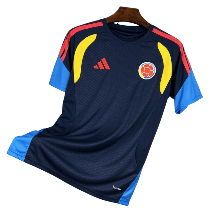 COLOMBIA 26 PRE-MATCH WORLD CUP NAVY JERSEY