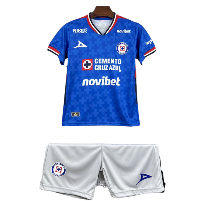 CRUZ AZUL 25/26 HOME KIDS KIT