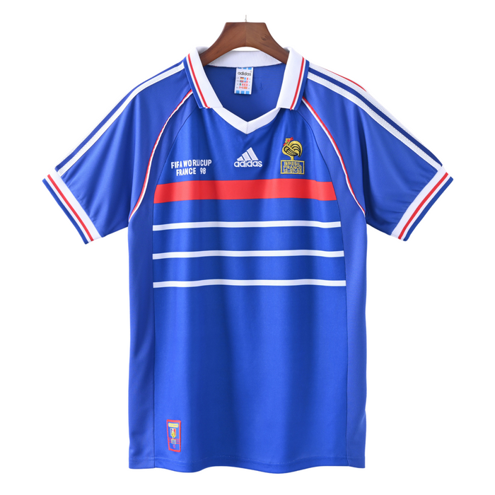 FRANCE 98 RETRO HOME WORLD CUP JERSEY