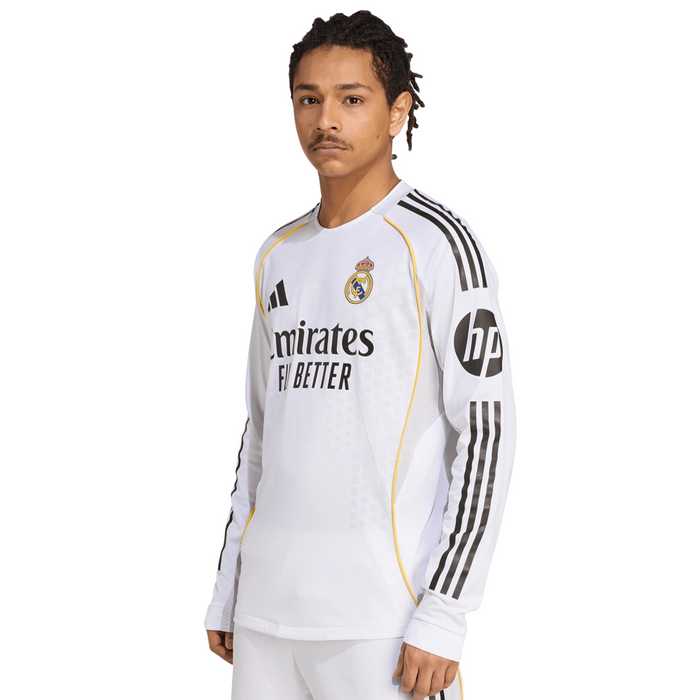 REAL MADRID 25/26 HOME LONG SLEEVE AUTHENTIC JERSEY