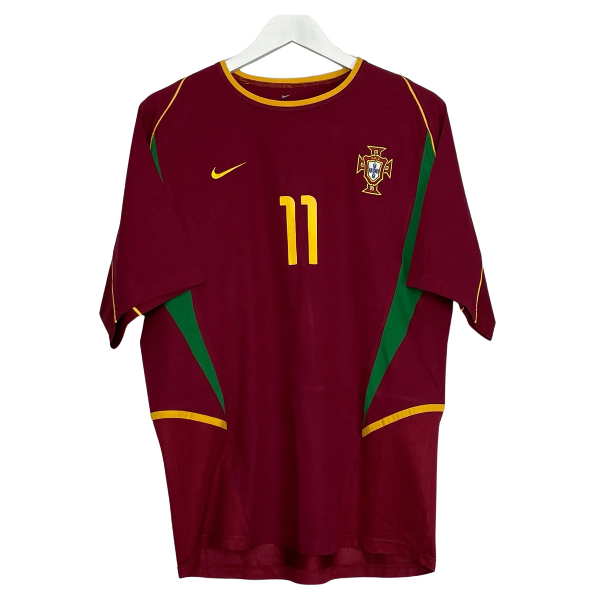 PORTUGAL 03 RETRO HOME JERSEY C.RONALDO #11