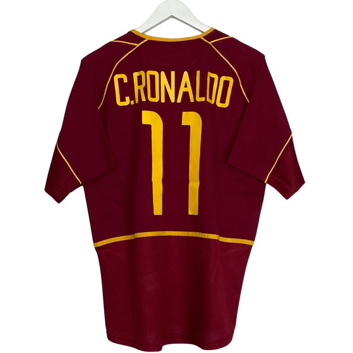 PORTUGAL 03 RETRO HOME JERSEY C.RONALDO #11