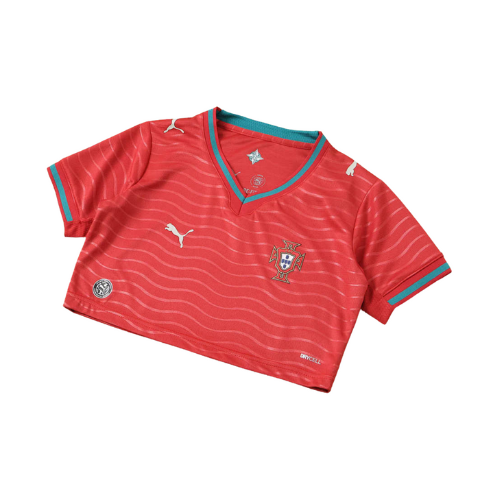 PORTUGAL 26 WOMEN CROPPED WORLD CUP JERSEY