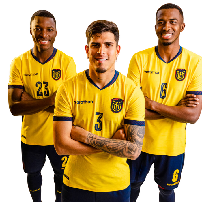 ECUADOR 26 HOME WORLD CUP JERSEY