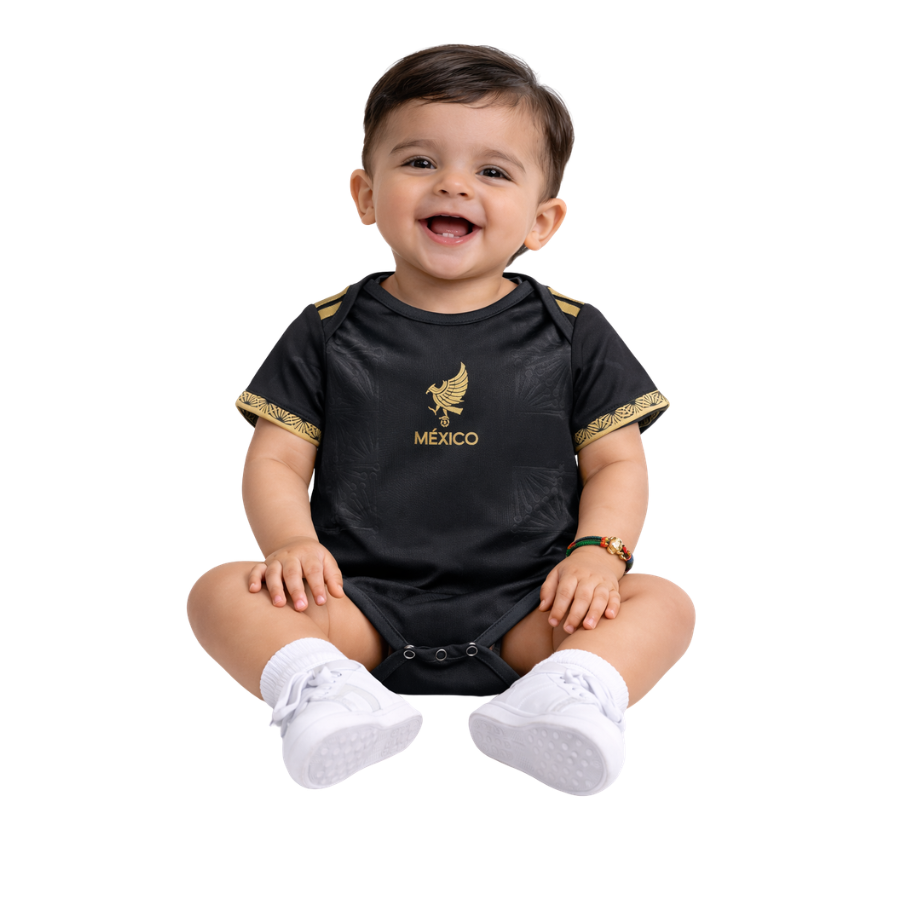 MEXICO 25/26 BLACK GOLD BABY JERSEY