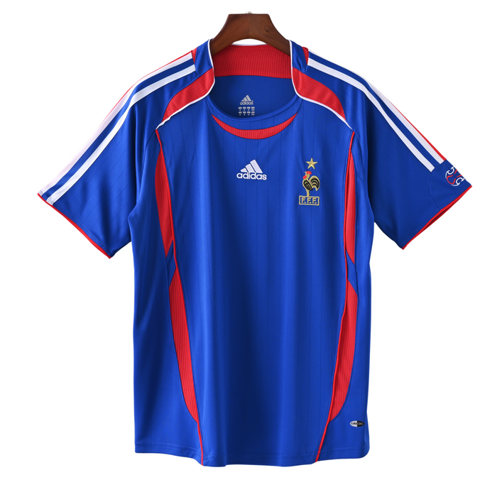 FRANCE 06 RETRO HOME WORLD CUP JERSEY