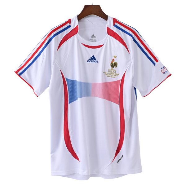 FRANCE 06 RETRO AWAY WORLD CUP JERSEY