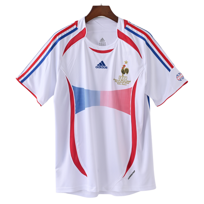 FRANCE 06 RETRO AWAY WORLD CUP JERSEY