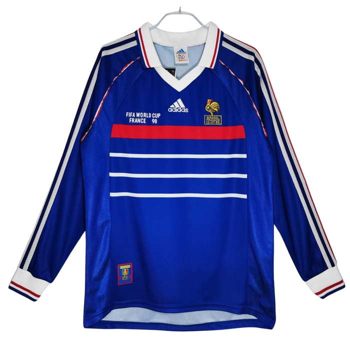 FRANCE 98 RETRO HOME FINAL EDITION WORLD CUP JERSEY