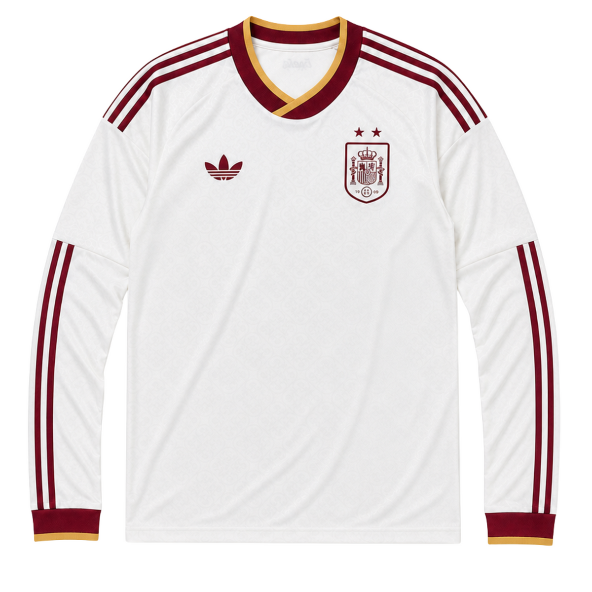 SPAIN 26 AWAY 2 STARS 2026 CHAMPIONS LONG SLEEVE WORLD CUP JERSEY