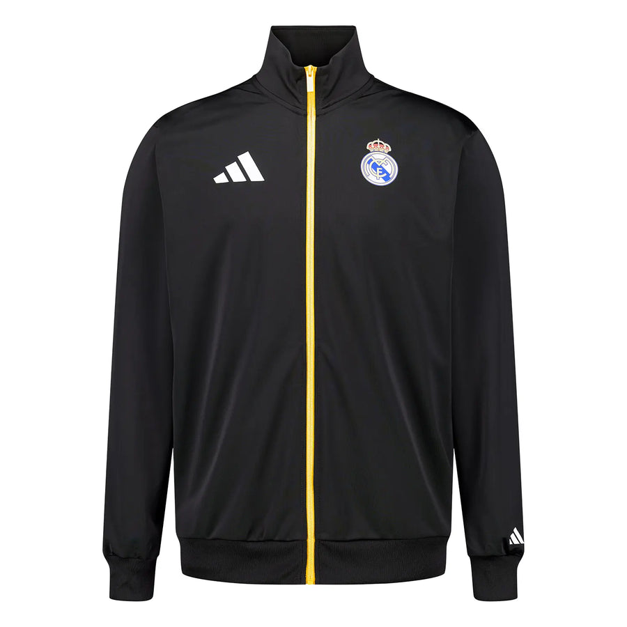 REAL MADRID X MARVEL TRACK TOP 25/26 ADIDAS BLACK JERSEY