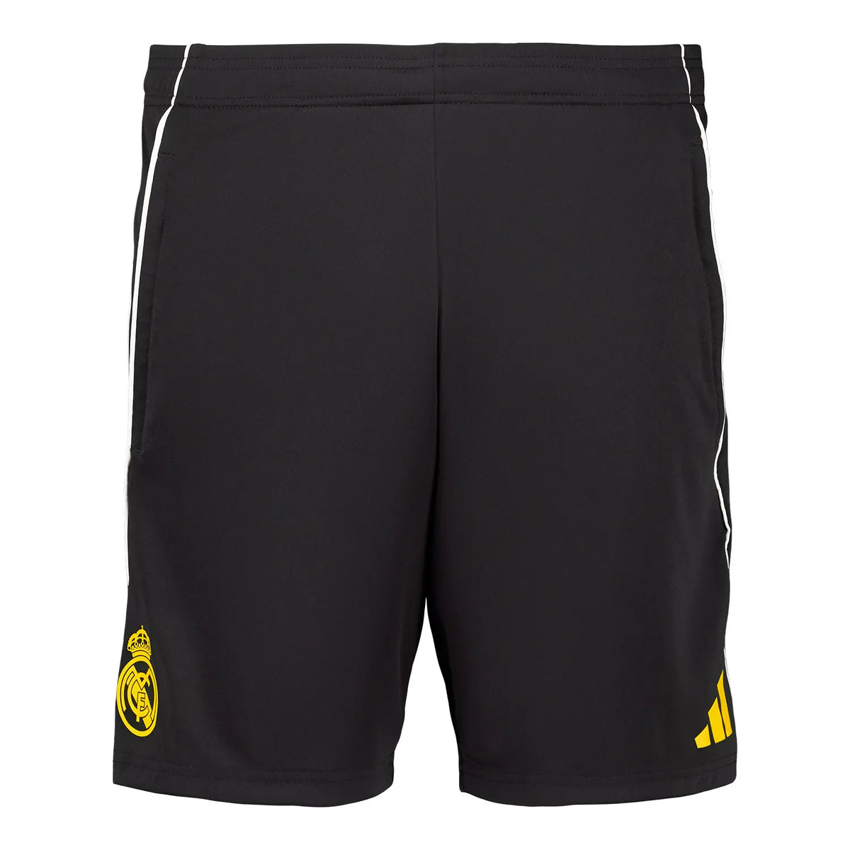 REAL MADRID X MARVEL TRAINING SHORTS 25/26 ADIDAS BLACK JERSEY