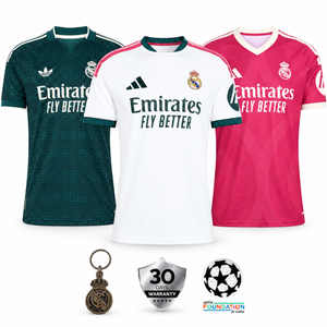 COMBO Real Madrid 2026/27 (Home, Away and Third)