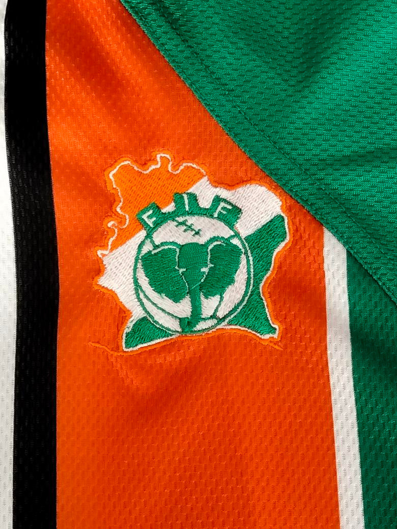 IVORY COAST 00/02 RETRO HOME KAPPA JERSEY