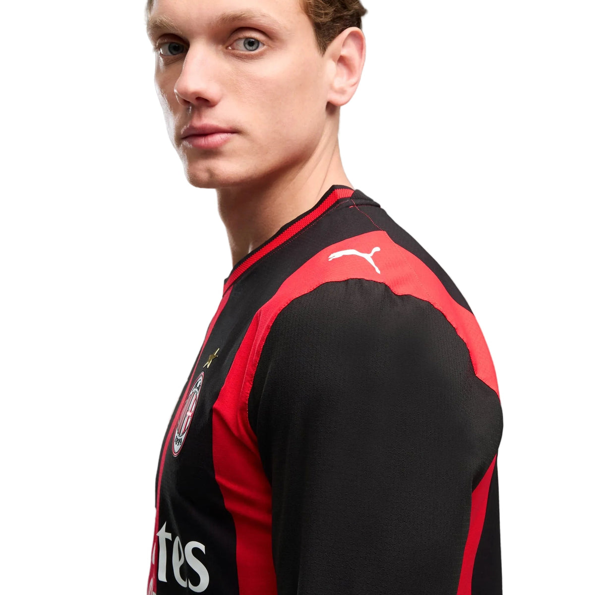 AC MILAN 26/27 HOME AUTHENTIC LONG SLEEVE JERSEY