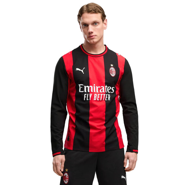 AC MILAN 26/27 HOME AUTHENTIC LONG SLEEVE JERSEY