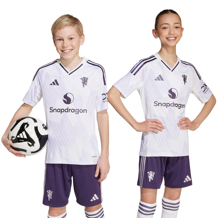 MANCHESTER UNITED 25/26 AWAY KIDS KIT