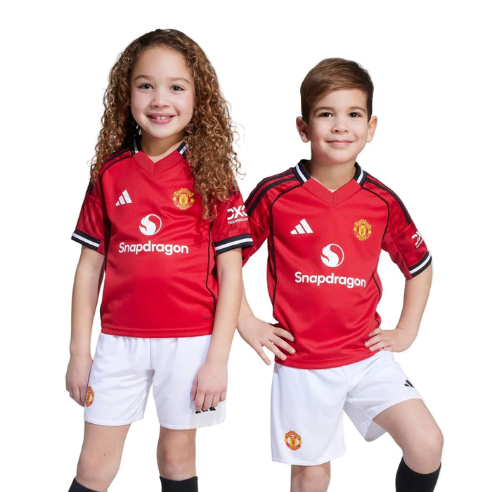 MANCHESTER UNITED 25/26 HOME KIDS KIT