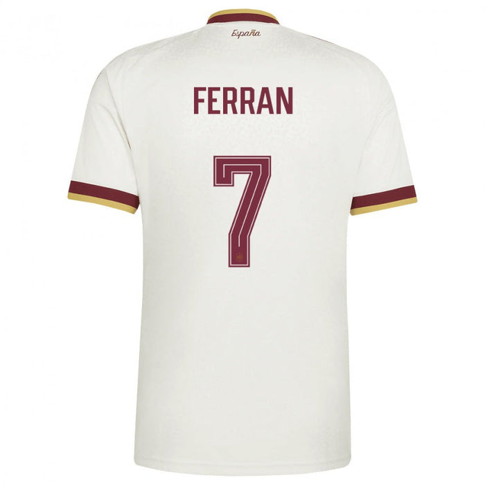 SPAIN 26 AWAY 2 STARS FERRAN JERSEY - #7
