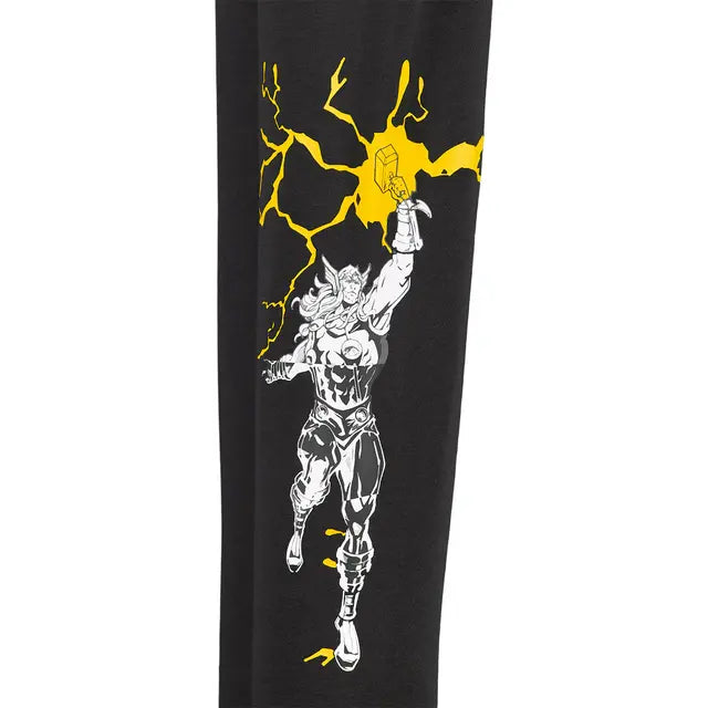 REAL MADRID X MARVEL PANTS 25/26 ADIDAS BLACK JERSEY