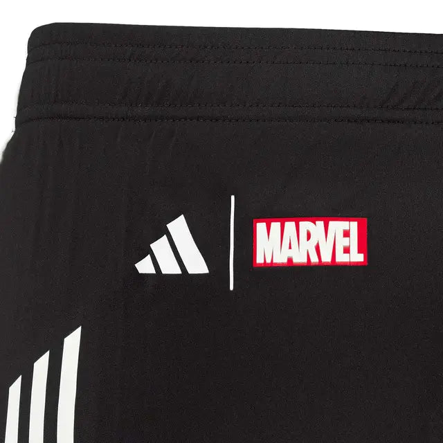 REAL MADRID X MARVEL TRAINING SHORTS 25/26 ADIDAS BLACK JERSEY