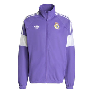 REAL MADRID 25/26 ADIDAS ORIGINALS LFSTLR PURPLE TRACK TOP