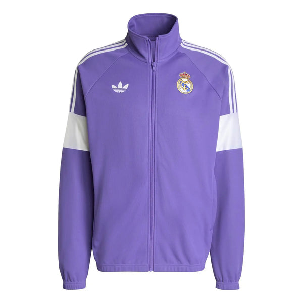 REAL MADRID 25/26 ADIDAS ORIGINALS LFSTLR PURPLE TRACK TOP