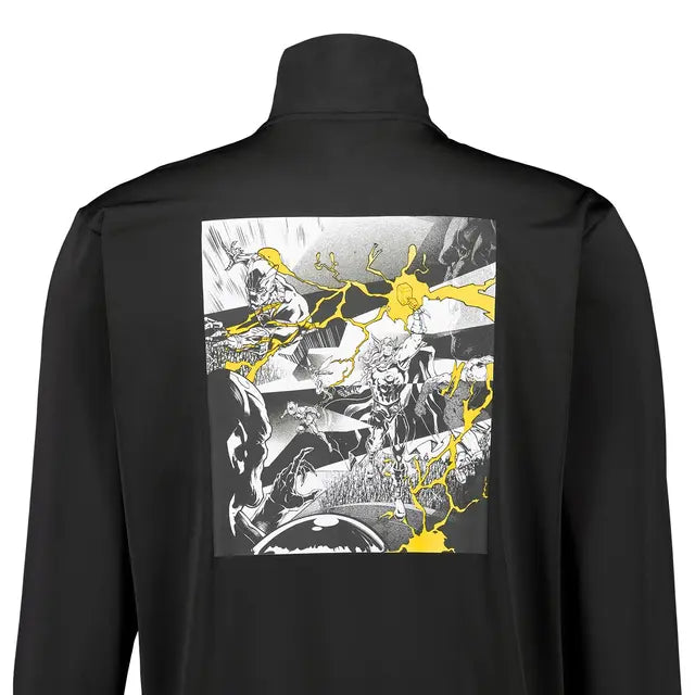 REAL MADRID X MARVEL TRACK TOP 25/26 ADIDAS BLACK JERSEY