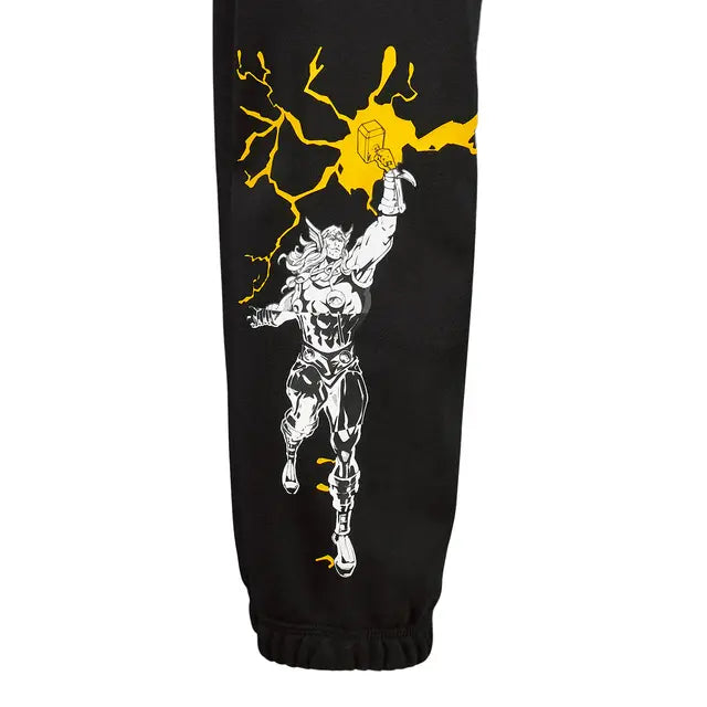 REAL MADRID X MARVEL PANTS 25/26 ADIDAS BLACK KIDS JERSEY