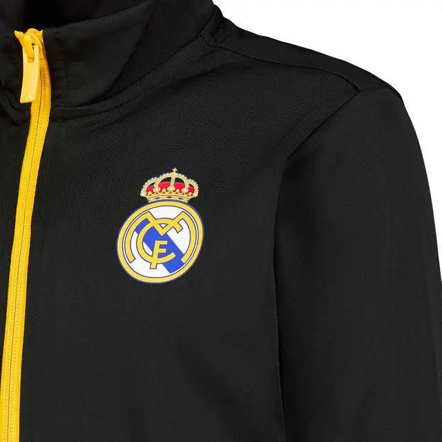REAL MADRID X MARVEL TRACK TOP 25/26 ADIDAS BLACK KIDS JERSEY