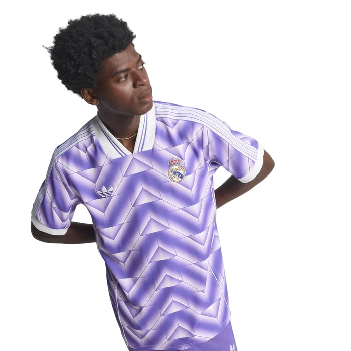 REAL MADRID 25/26 ADIDAS ORIGINALS LFSTLR PURPLE JERSEY