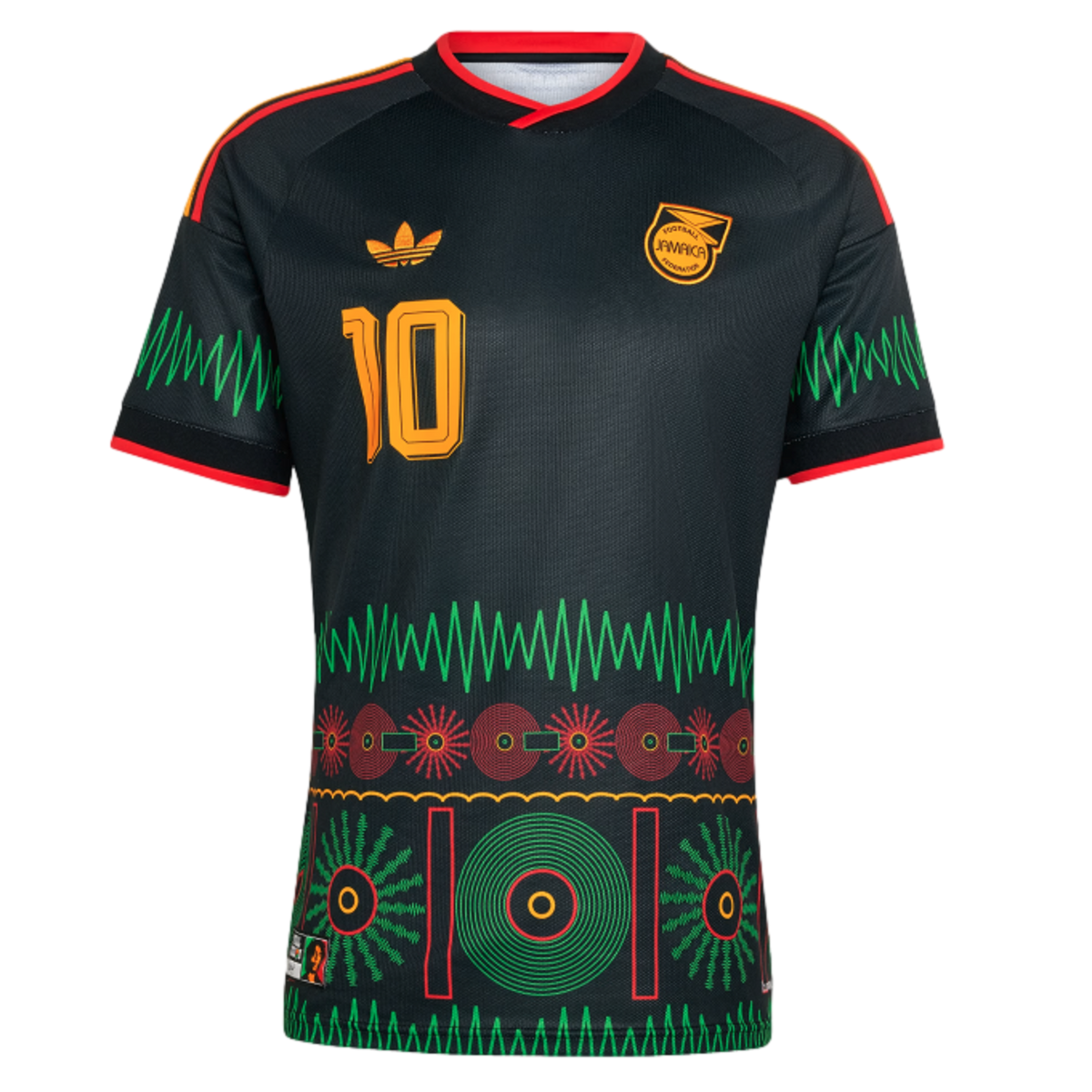 JAMAICA 26 AWAY BOB JERSEY MARLEY #10