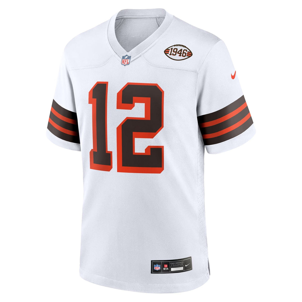 Cleveland Browns Shedeur Sanders 2025 Draft 2nd Alternate Game Jersey - White