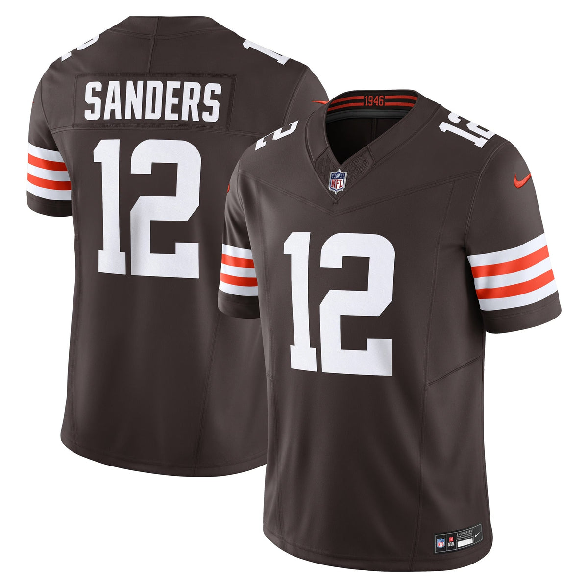 Cleveland Browns Shedeur Sanders Authentic Limited Vapor F.U.S.E. Jersey - Brown