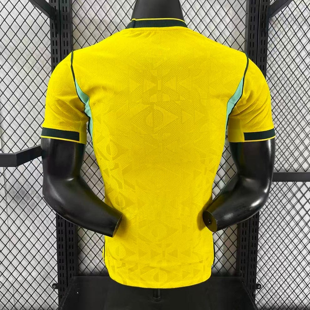BRAZIL 26 HOME PLAYER WORLD CUP JERSEY