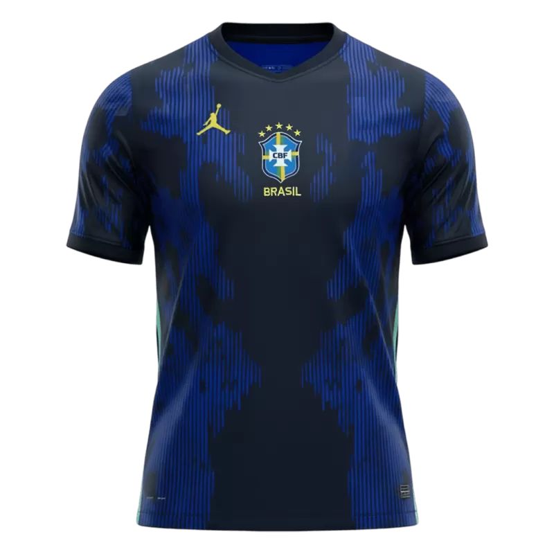 BRAZIL 26 AWAY BLUE JERSEY