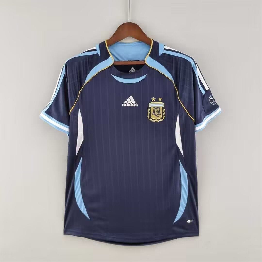 ARGENTINA 06 RETRO AWAY DARK BLUE JERSEY